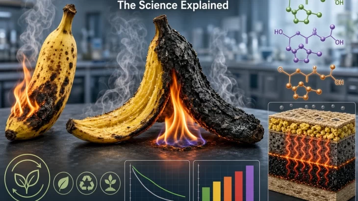 Banana Peel Fire Resistant